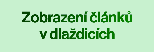 Zobrazení článků v dlaždicích - Dominik Martini